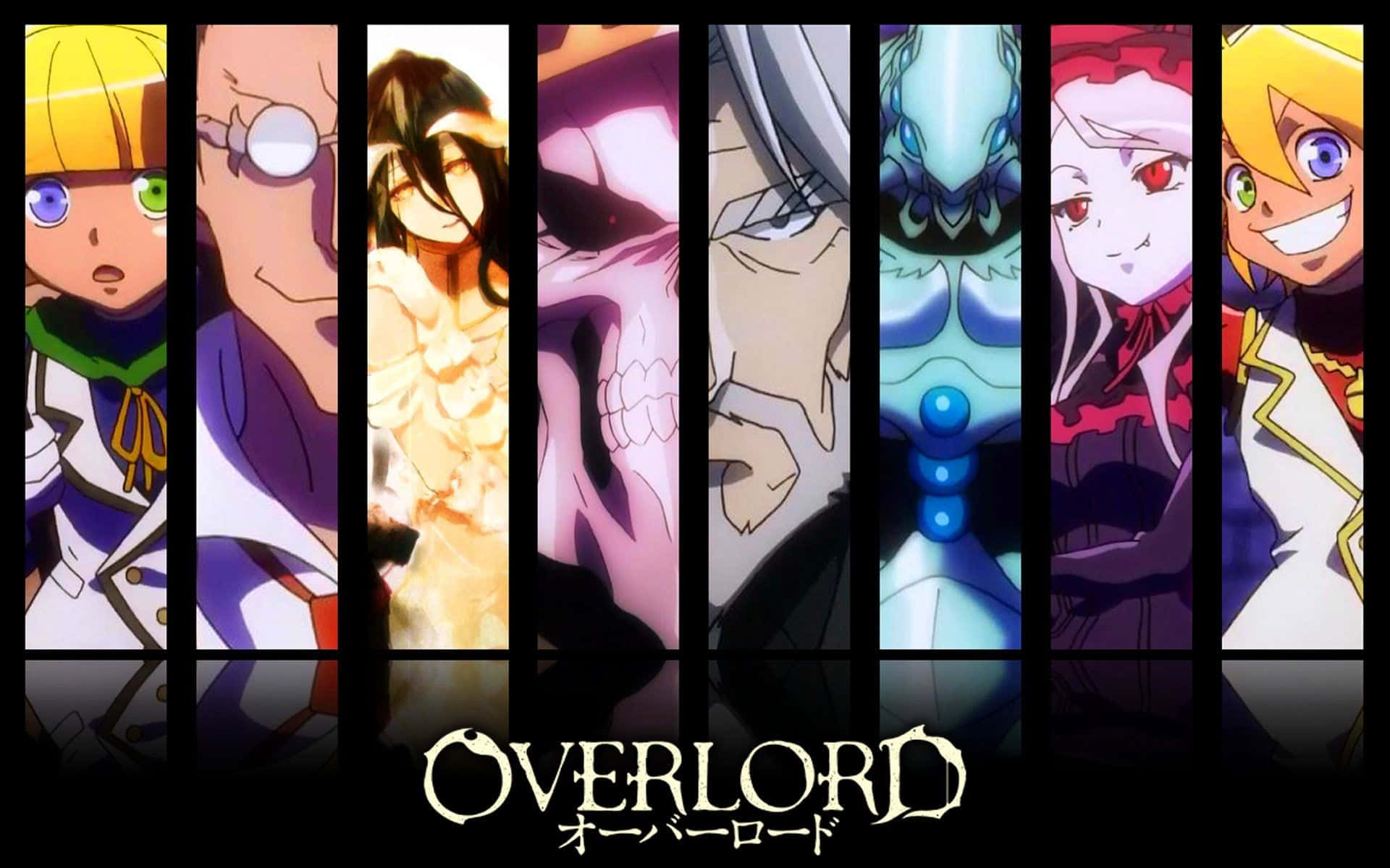 Overlord Anime Poster Billed Tapet