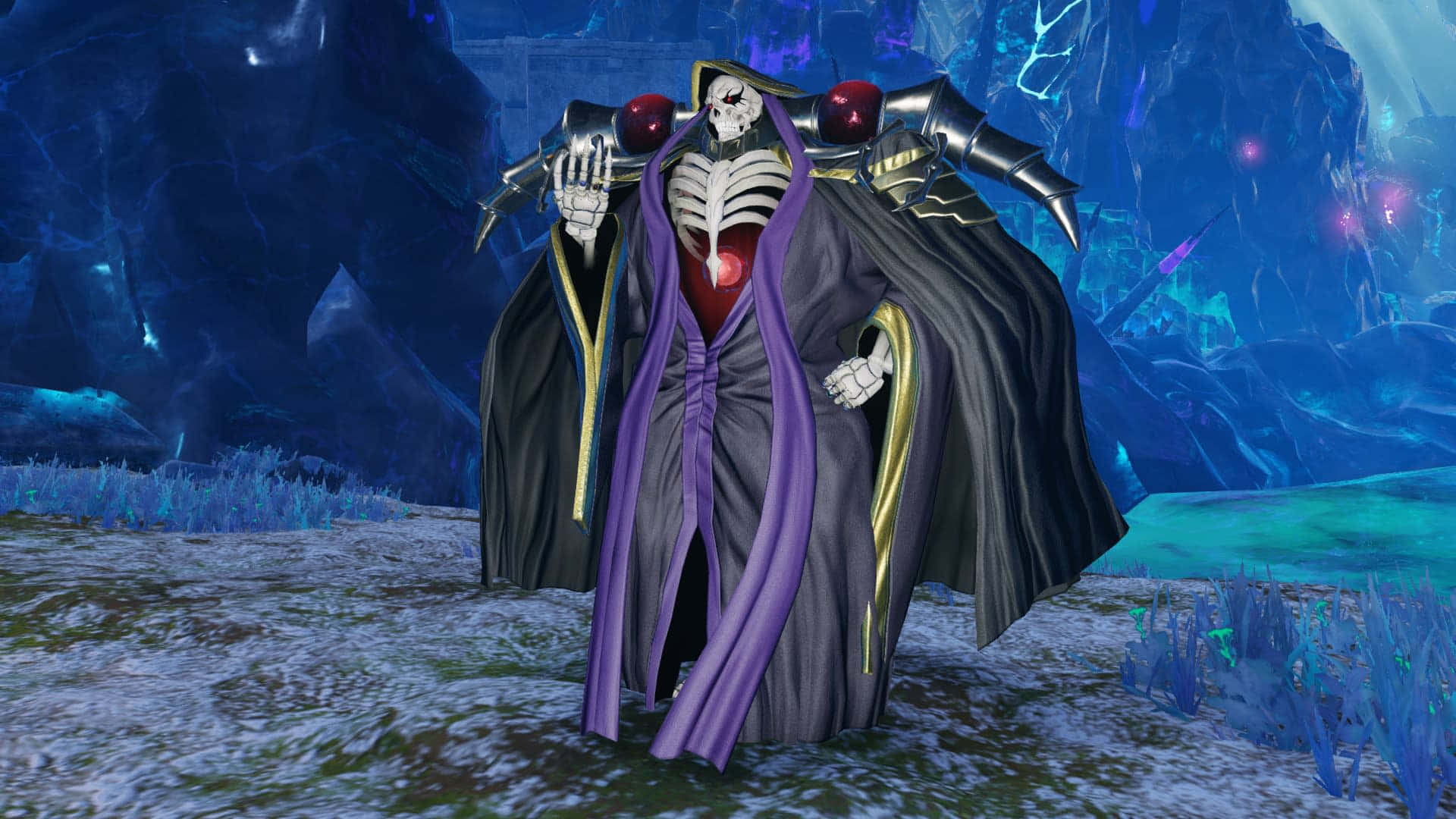 Overlord Ainz Ooal Gown On The Hill Picture