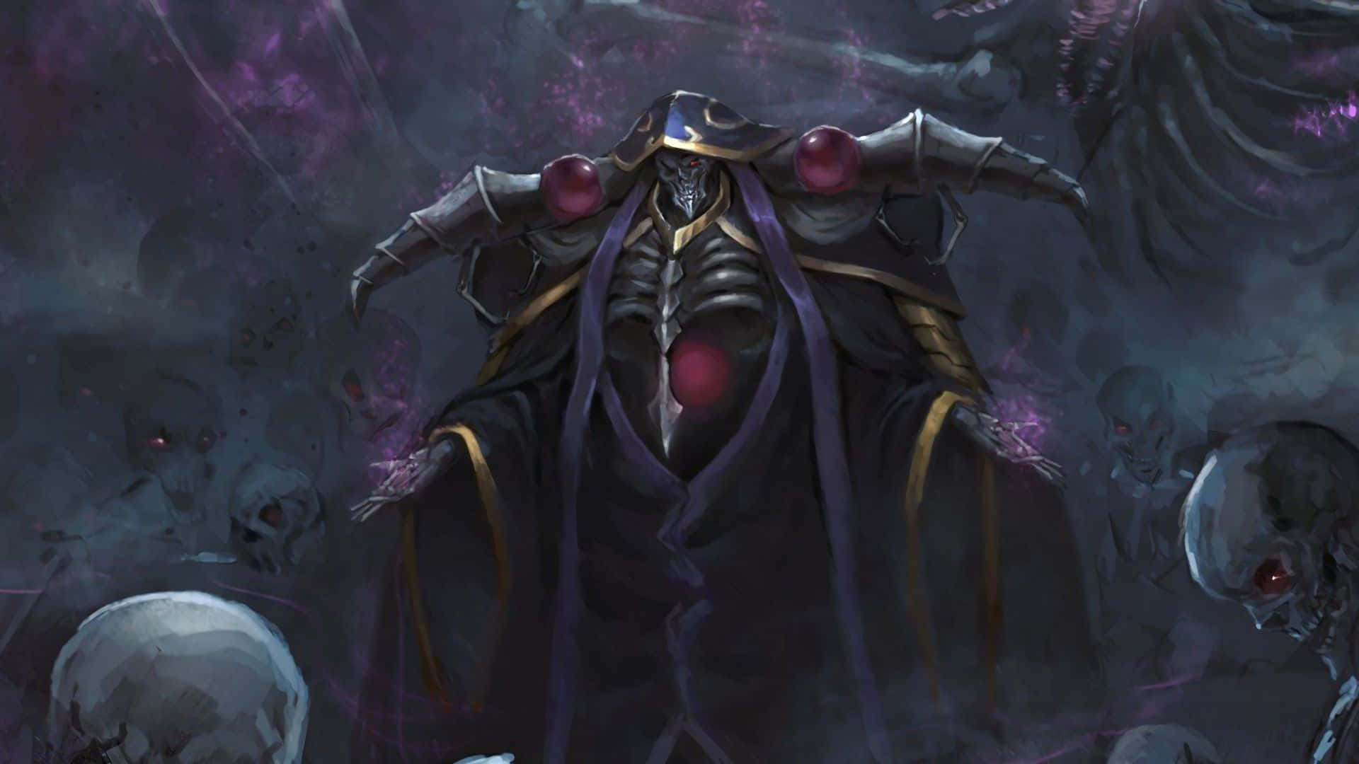 Overlord Dark Ainz Ooal Gown Picture
