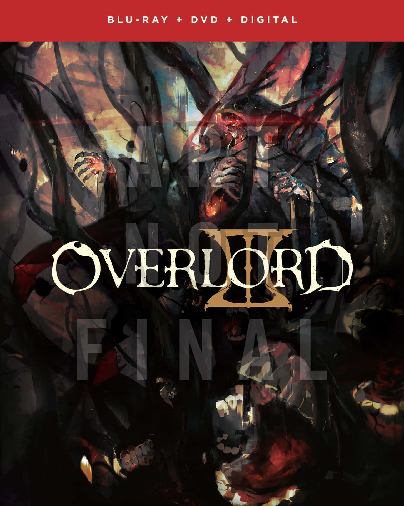 Offizielledigitale Poster-bild Der Overlord
