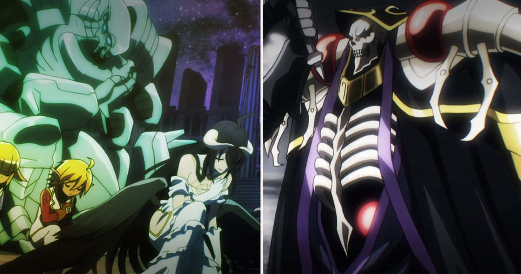 Overlord Characters Tributing Ainz Ooal Gown Picture