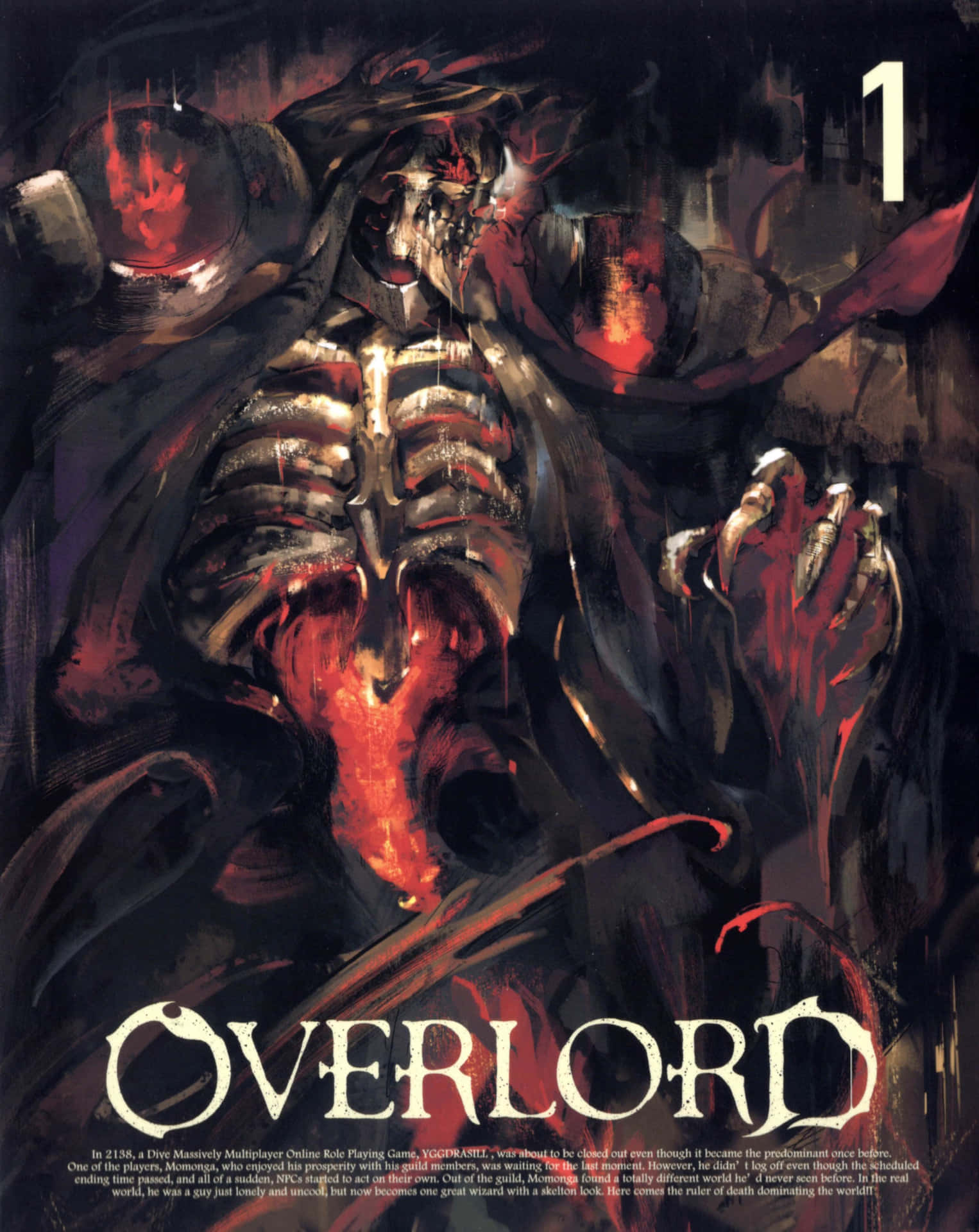 Overlord Novel Art Cover Picture