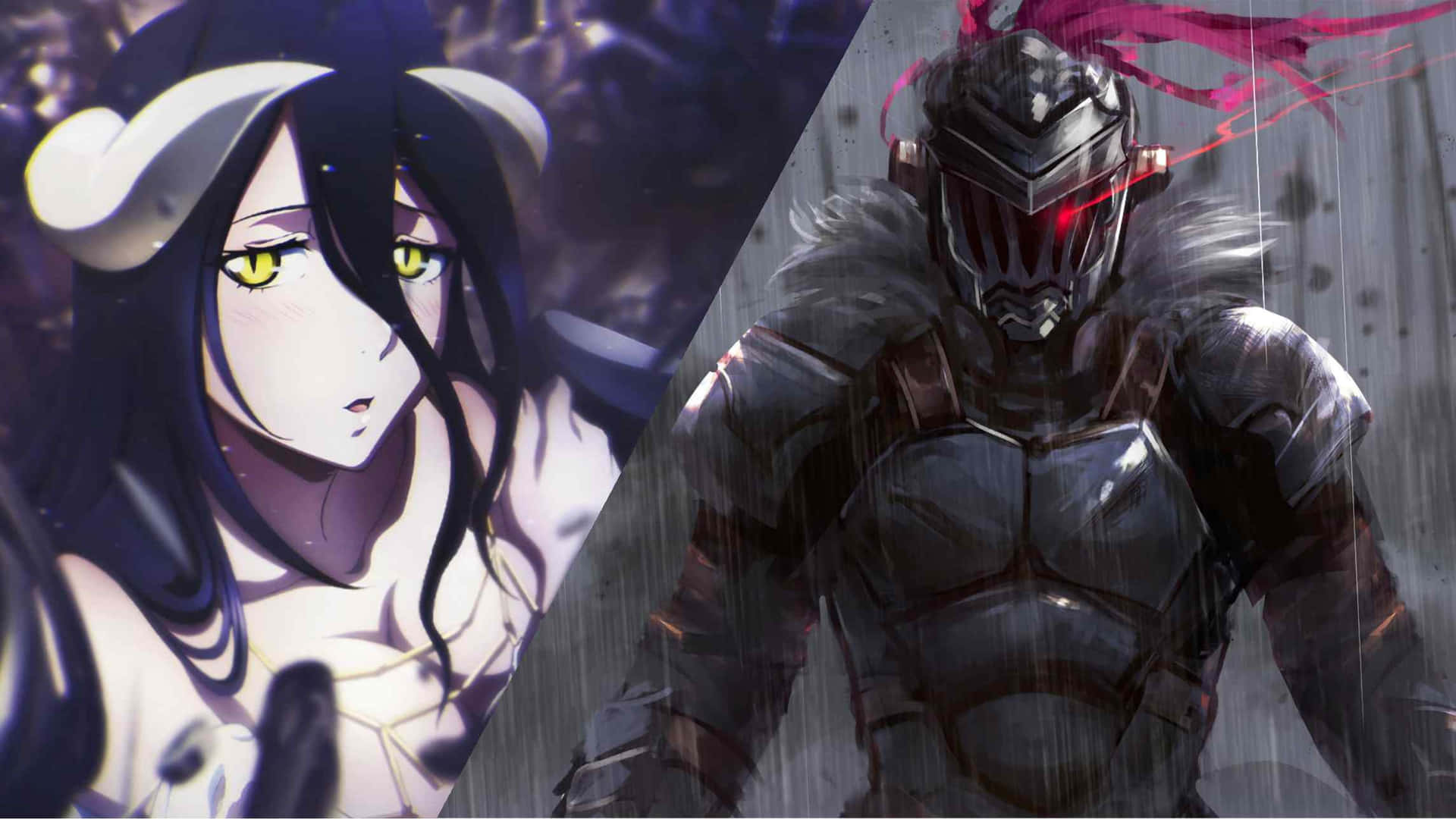 Overlord Goblin Slayer And Albedo Picture