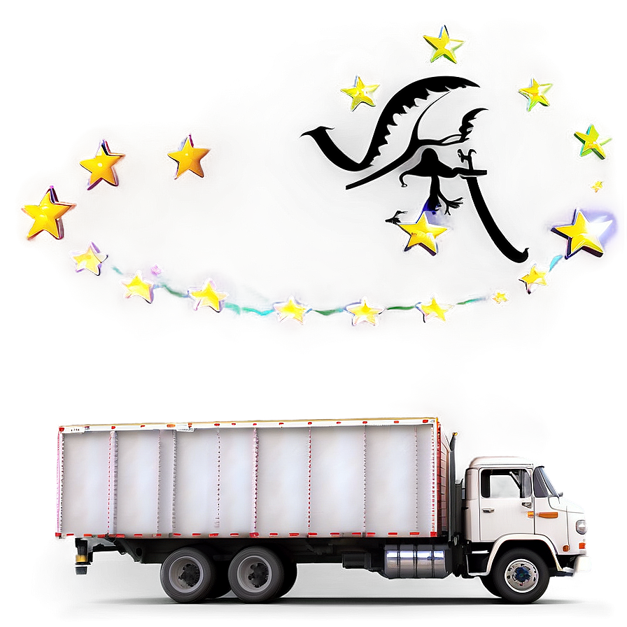 Overnight Delivery Truck Png 06212024 PNG