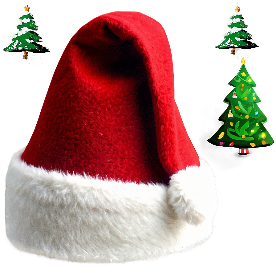 Download Oversized Christmas Hat Png Vlo | Wallpapers.com