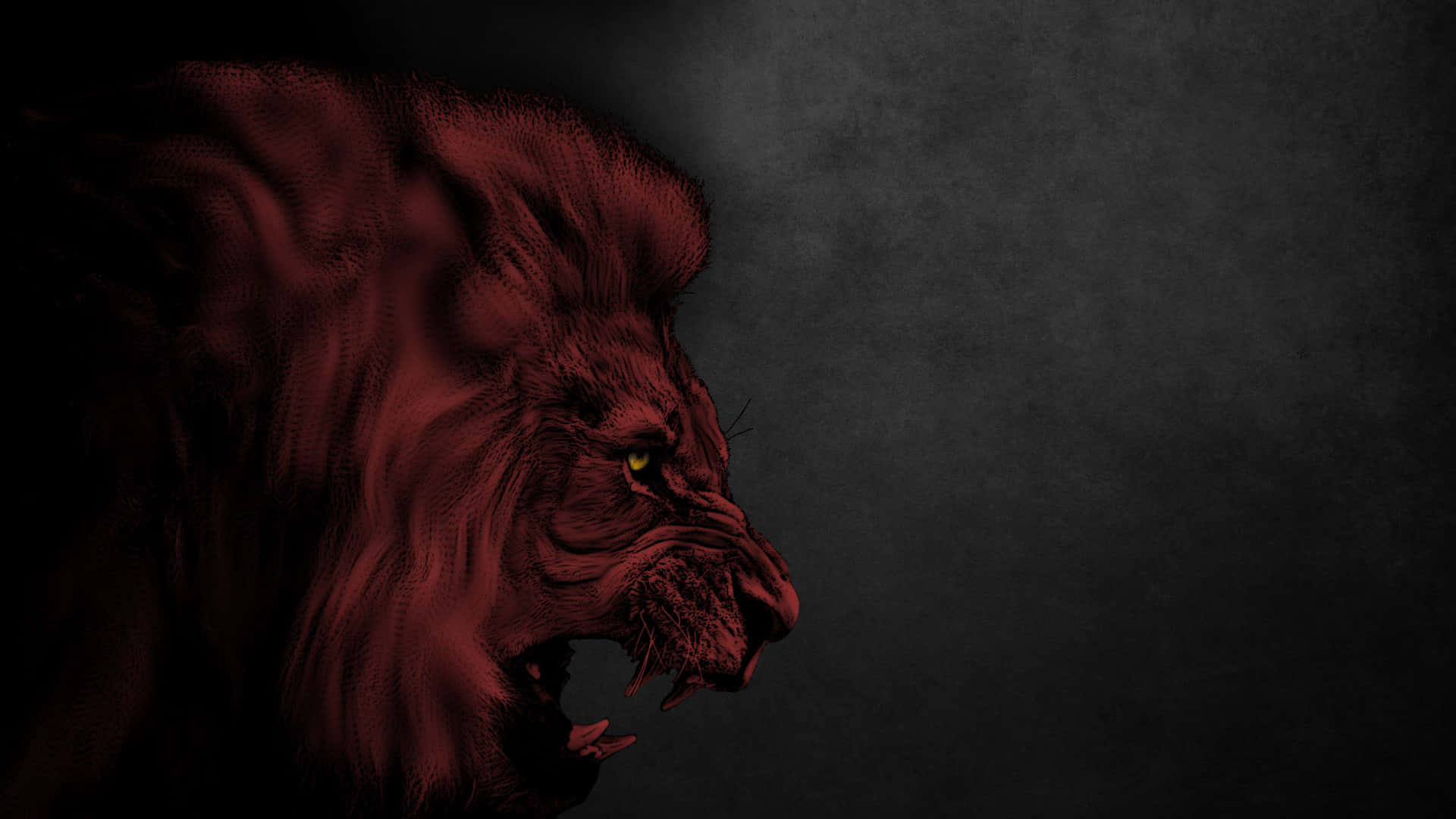 Overt Red Lion Wallpaper