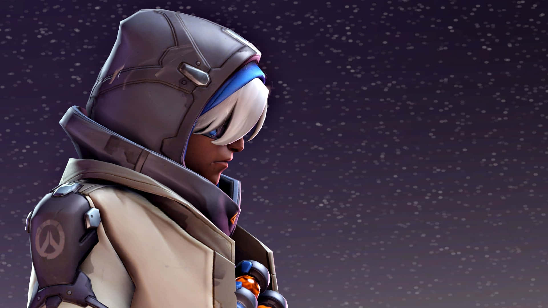 Ana, the sharpshooting support hero in Overwatch. Wallpaper