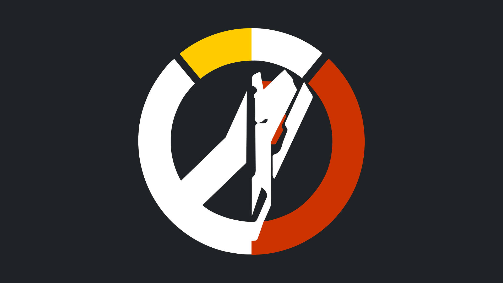Overwatch Blackwatch Gaming Logo Wallpaper