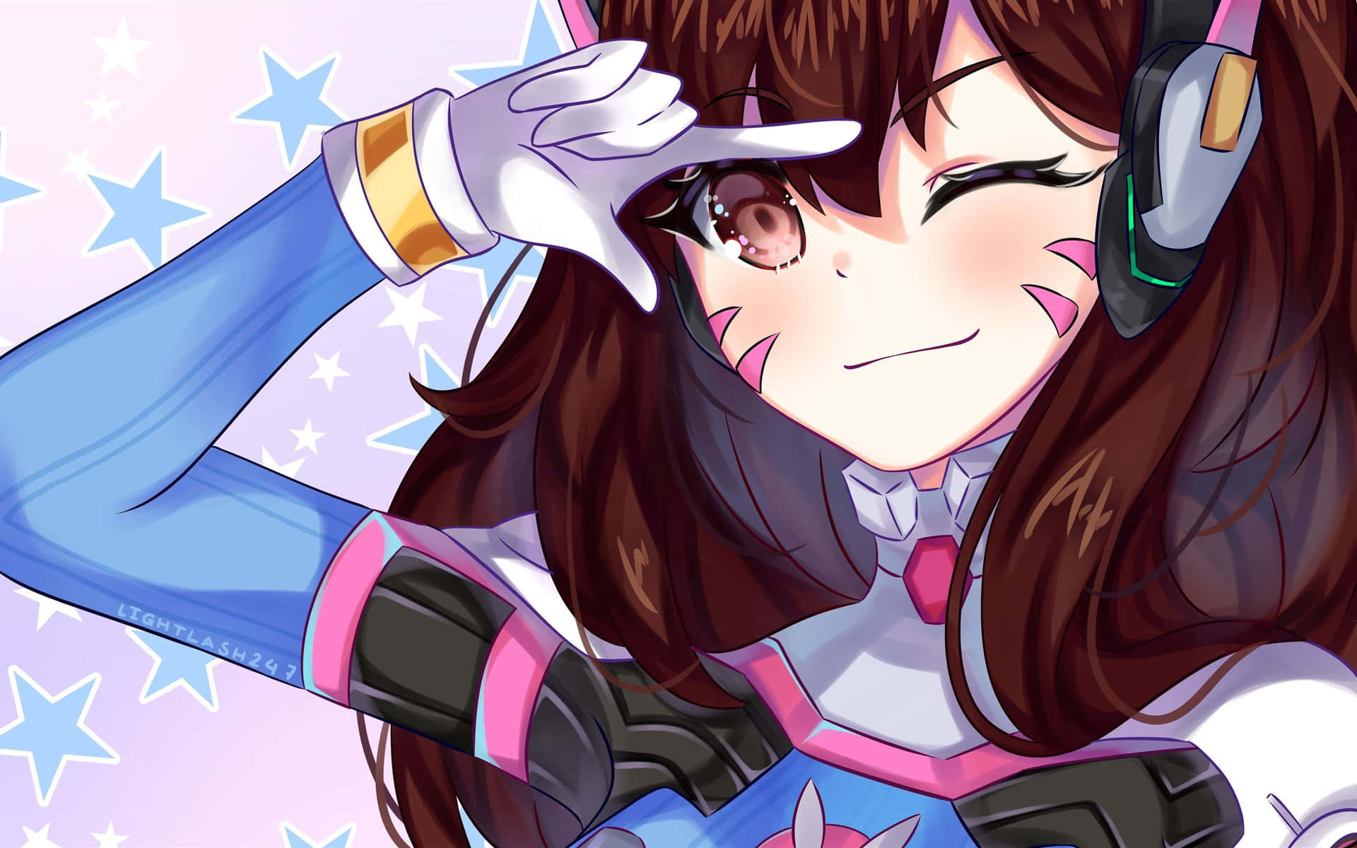 Overwatchd.va - Poder Imparable Y Agilidad Fondo de pantalla