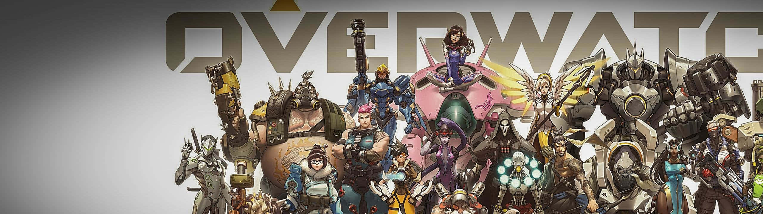 Overwatch Characters Dual Wallpaper