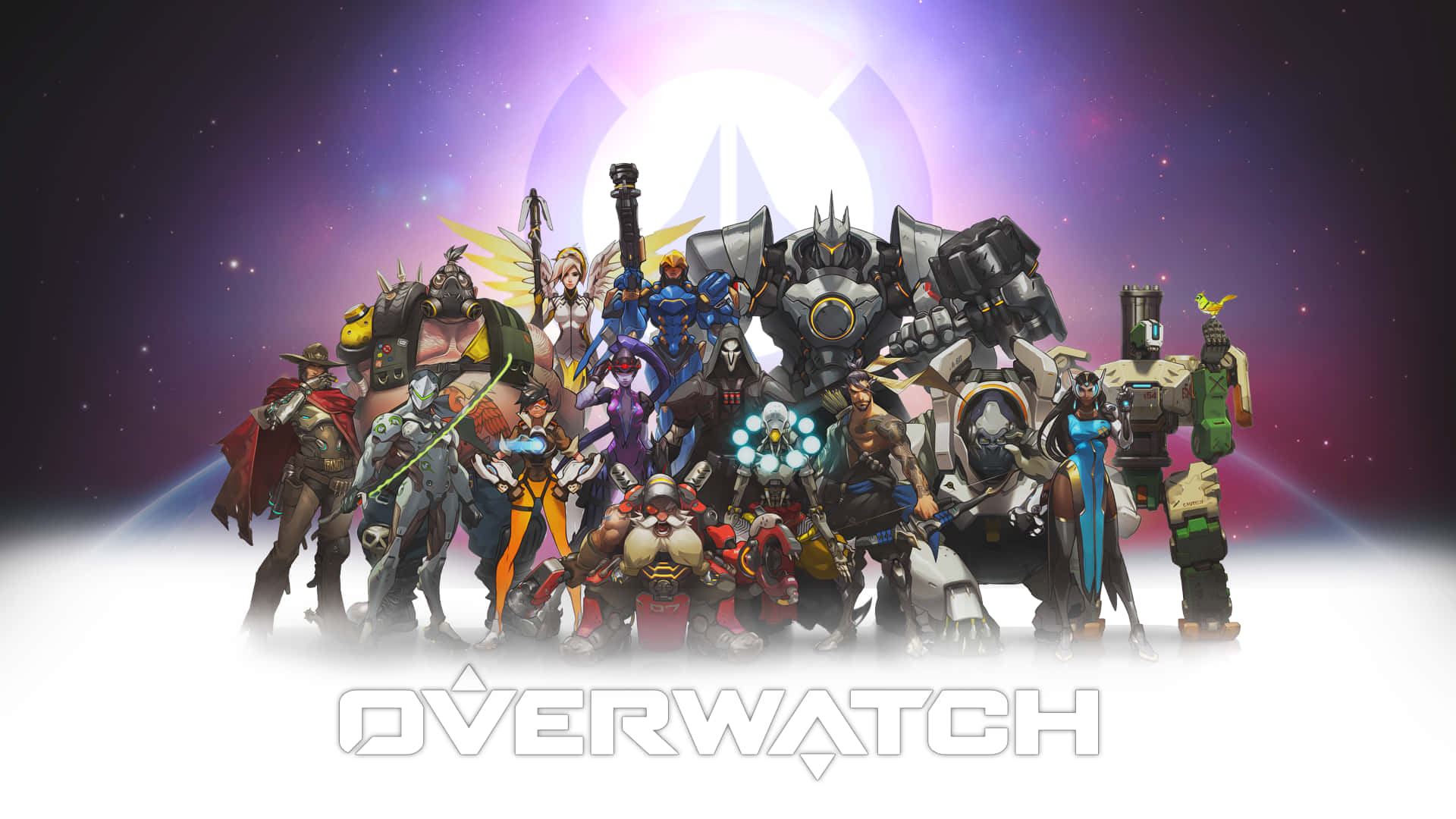 Enter into the world of Overwatch Dual! Wallpaper