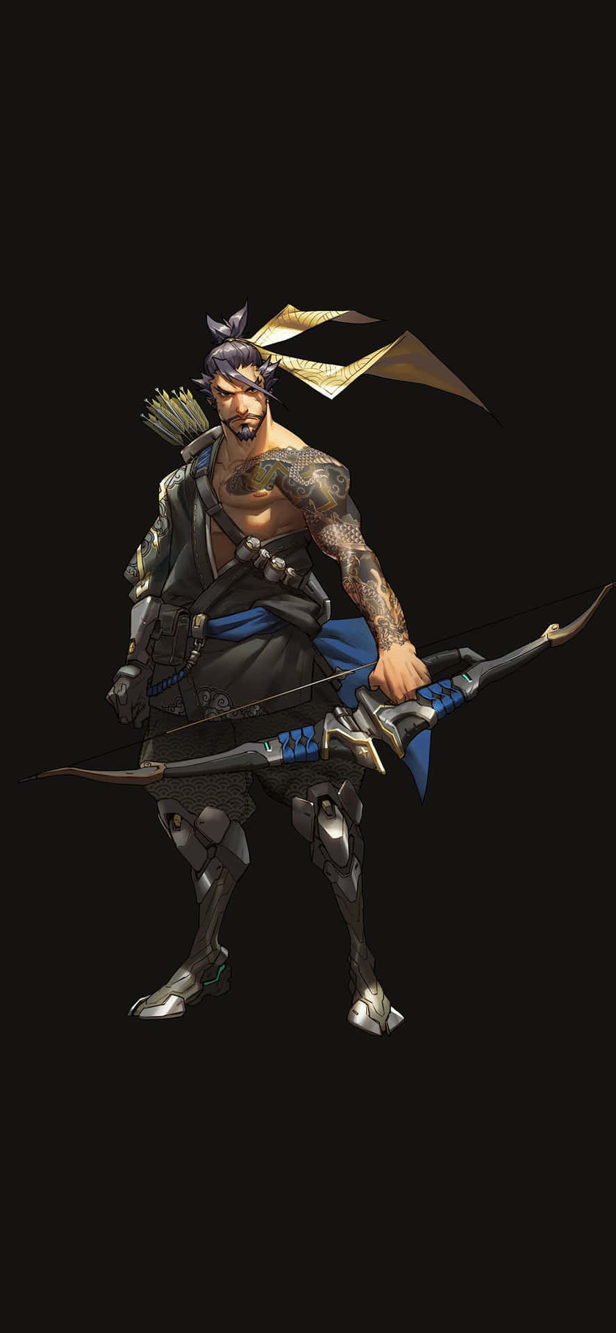 Hanzo, the Master Archer from Overwatch Wallpaper