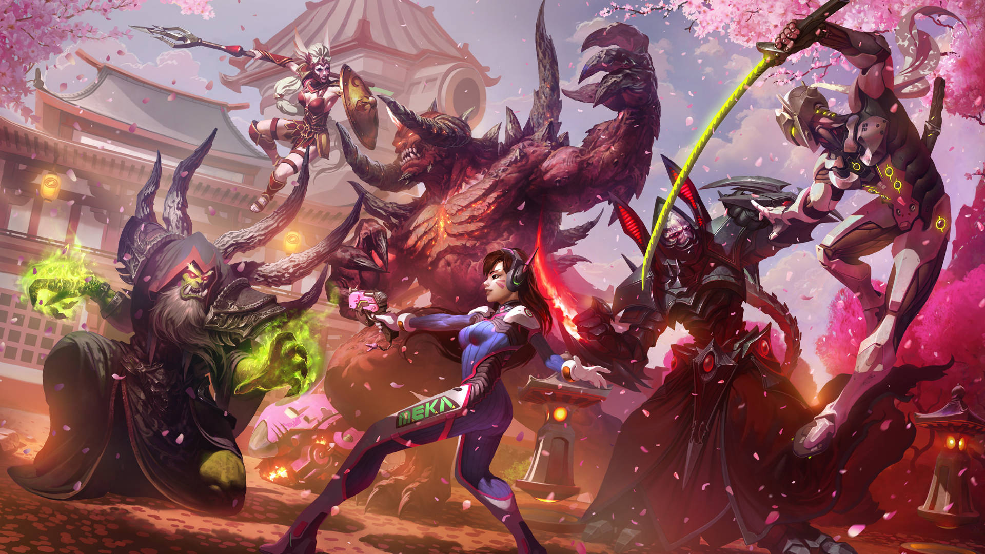 Heroes of the Storm - Overwatch Wallpaper
