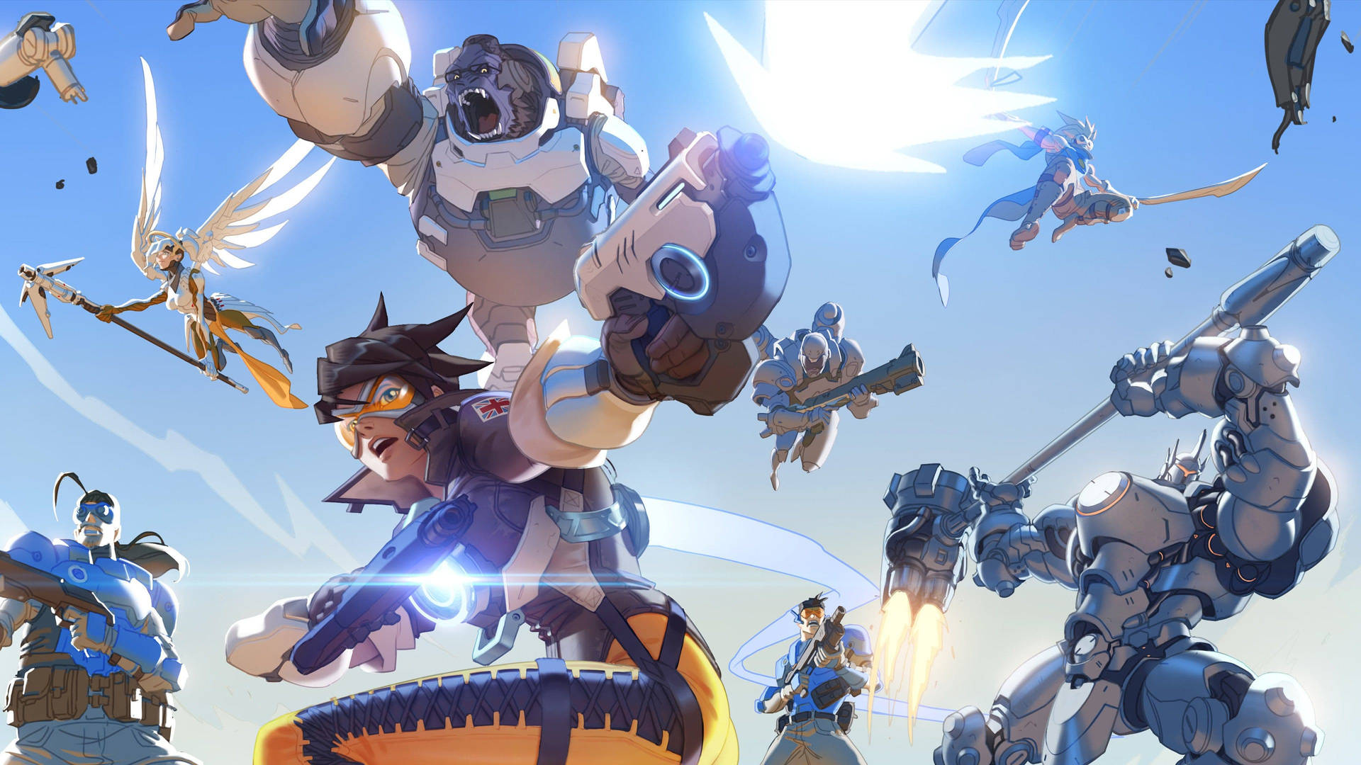 Uncover the secrets of Overwatch heroes Wallpaper