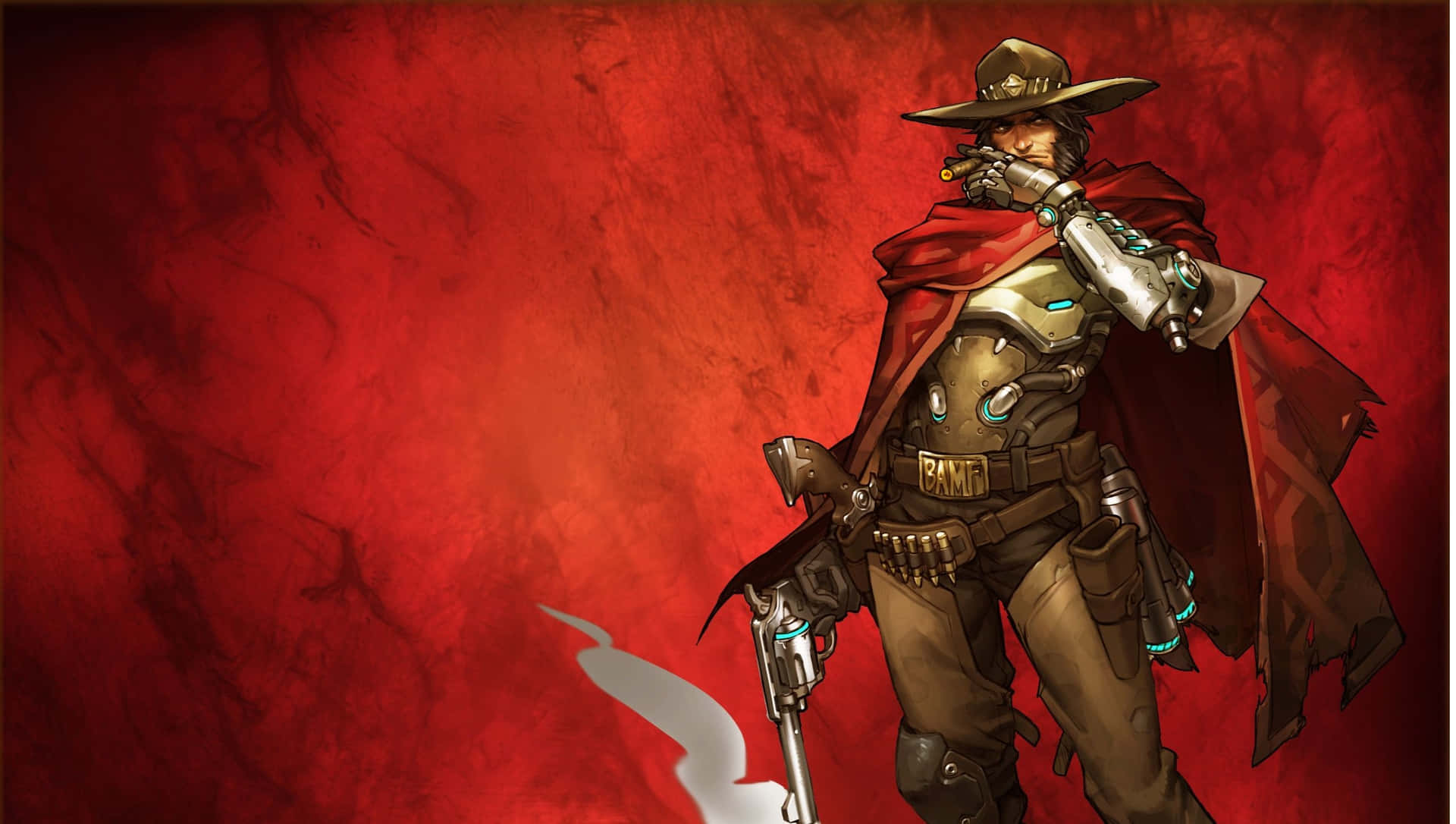 Mccree, the Sharpshooter from Overwatch Wallpaper