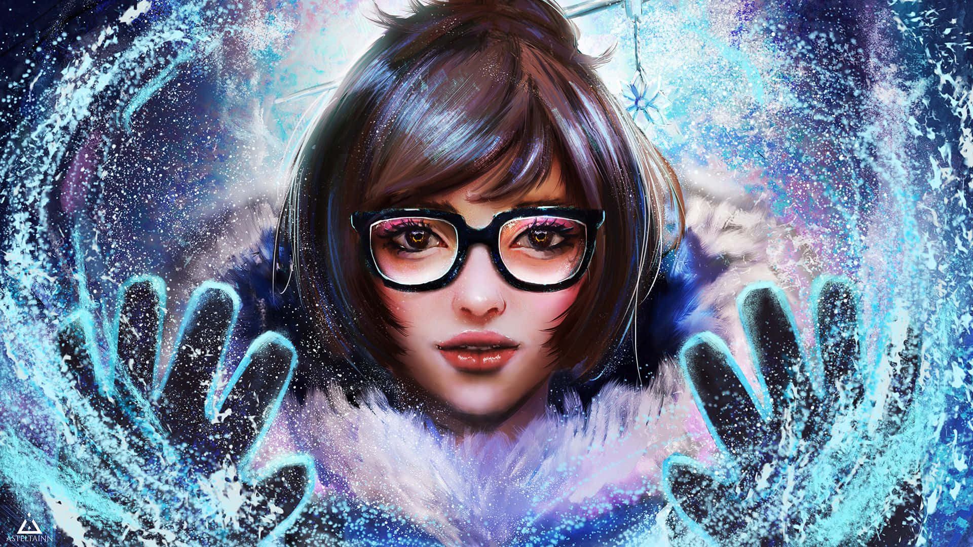 Overwatch Mei Ready for Battle Wallpaper