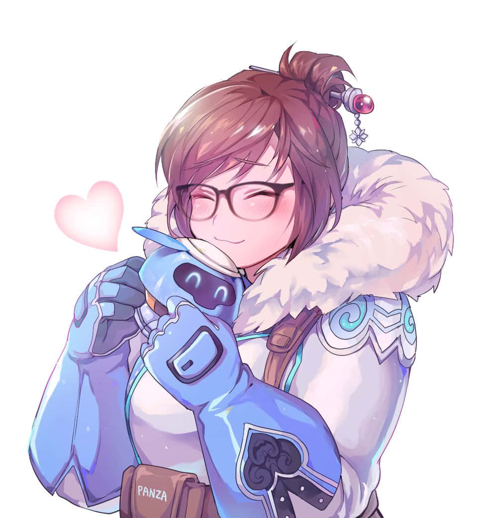 Overwatch's Mei - Icy and Ready for Battle Wallpaper