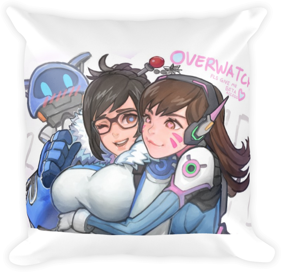 Overwatch Meiand D Va Friendly Selfie PNG