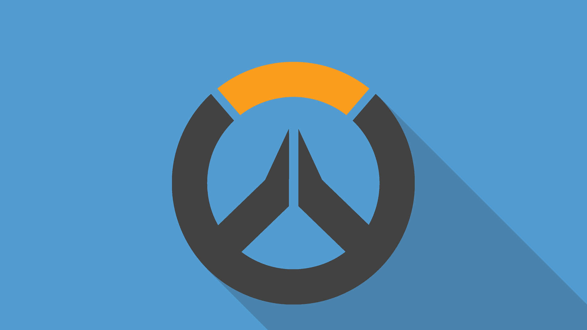 Covering the Wall with Overwatch Minimalist Graffiti Wallpaper