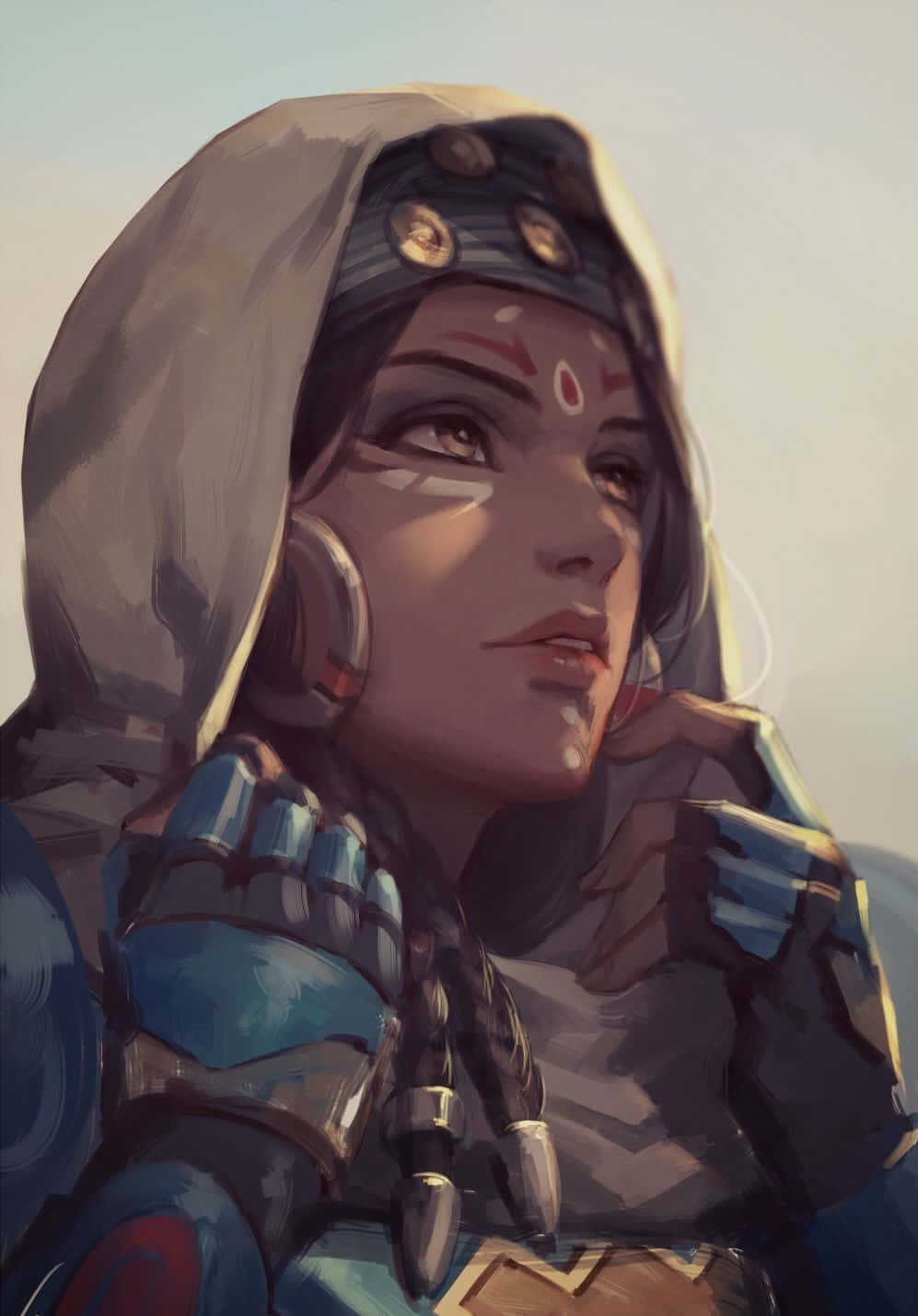 Download Soaring through the skies - Pharah from Overwatch Wallpaper ...