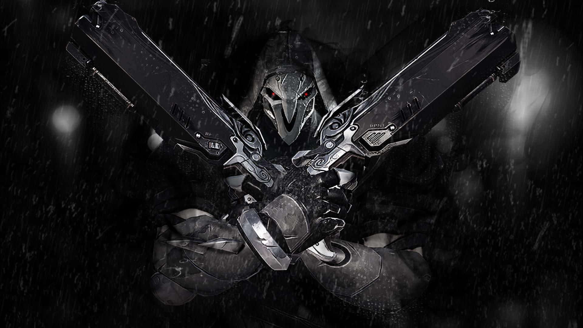 Overwatch Reaper 1920 X 1080 Wallpaper