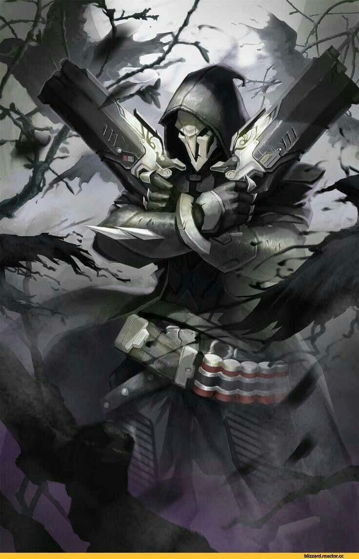 Download Overwatch Reaper Wallpaper 