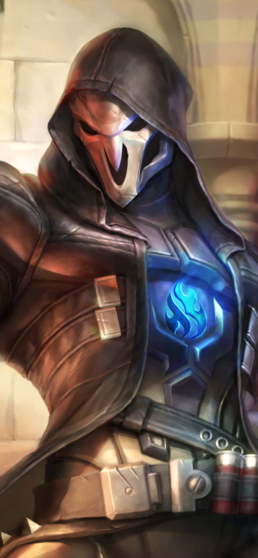 Reaper, the menacing antihero of Overwatch Wallpaper