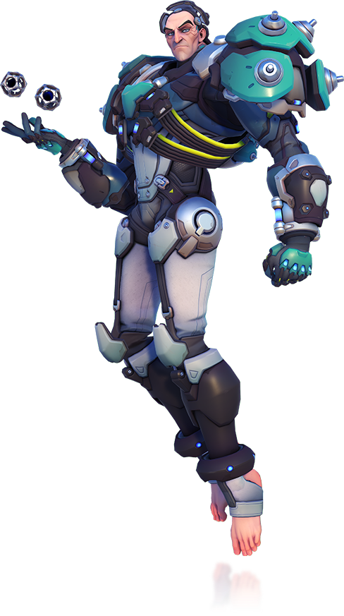 Overwatch Sigma Floating Character Render PNG