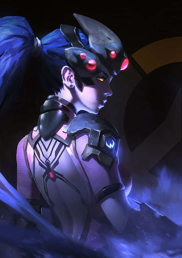 Shoot first, ask questions later - Widowmaker, the cold-hearted sniper of Overwatch. Wallpaper