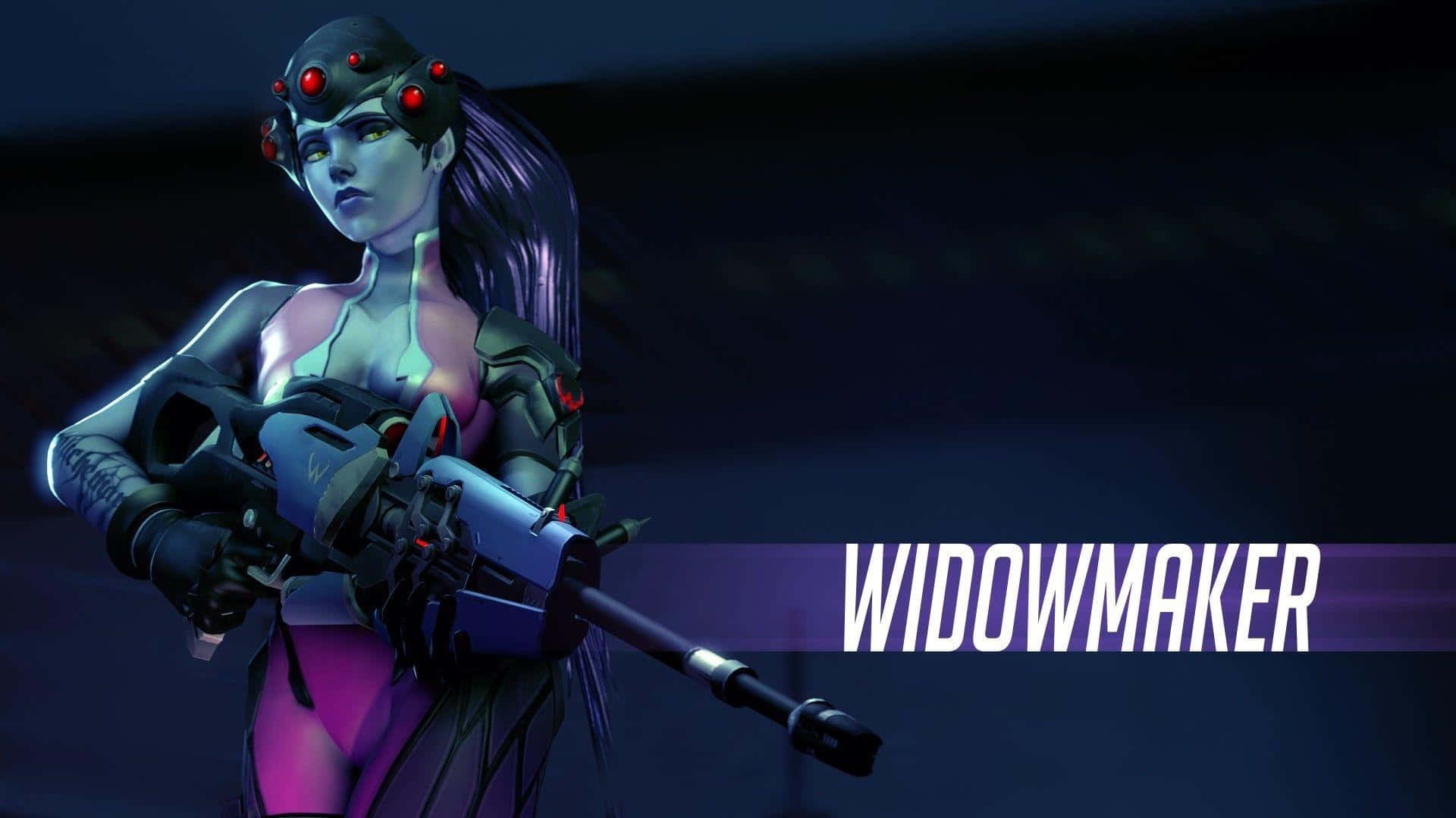 "Deadly Precision - Widowmaker, the Sniper Assassin of Overwatch" Wallpaper