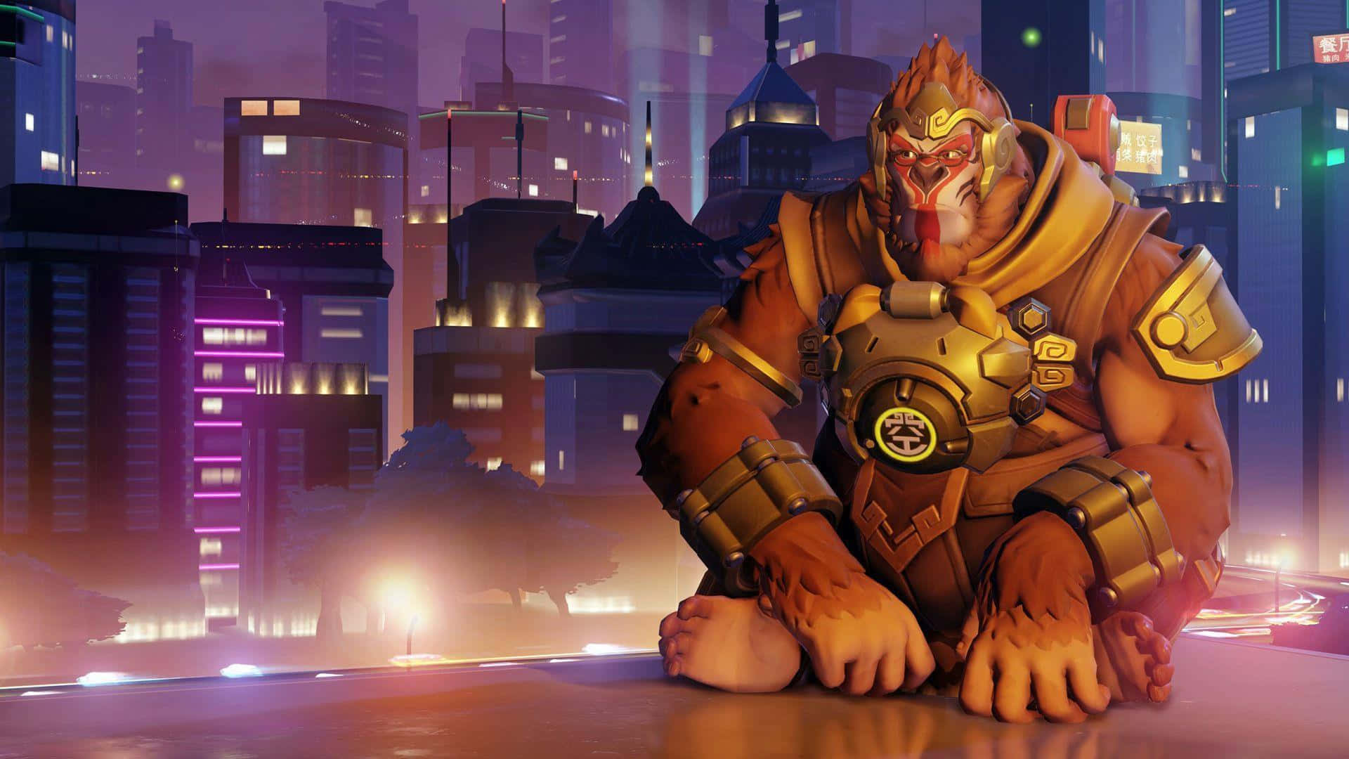 Mighty Winston from Overwatch Wallpaper