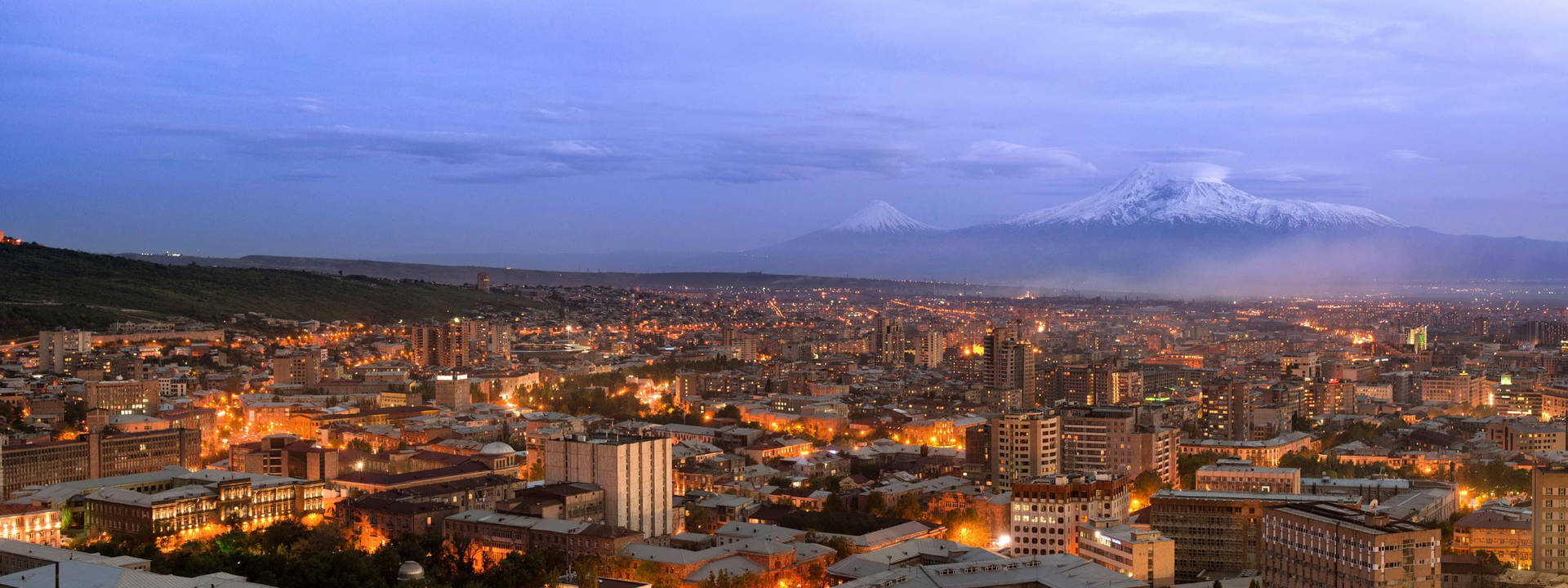 Overwhelming View In Yerevan Wallpaper