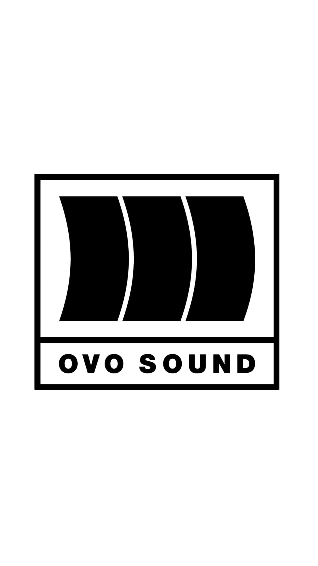 Ovo Sound Logo On A White Background Wallpaper