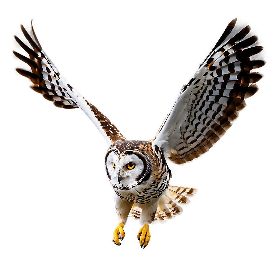 Owl In Flight Png 05062024 PNG