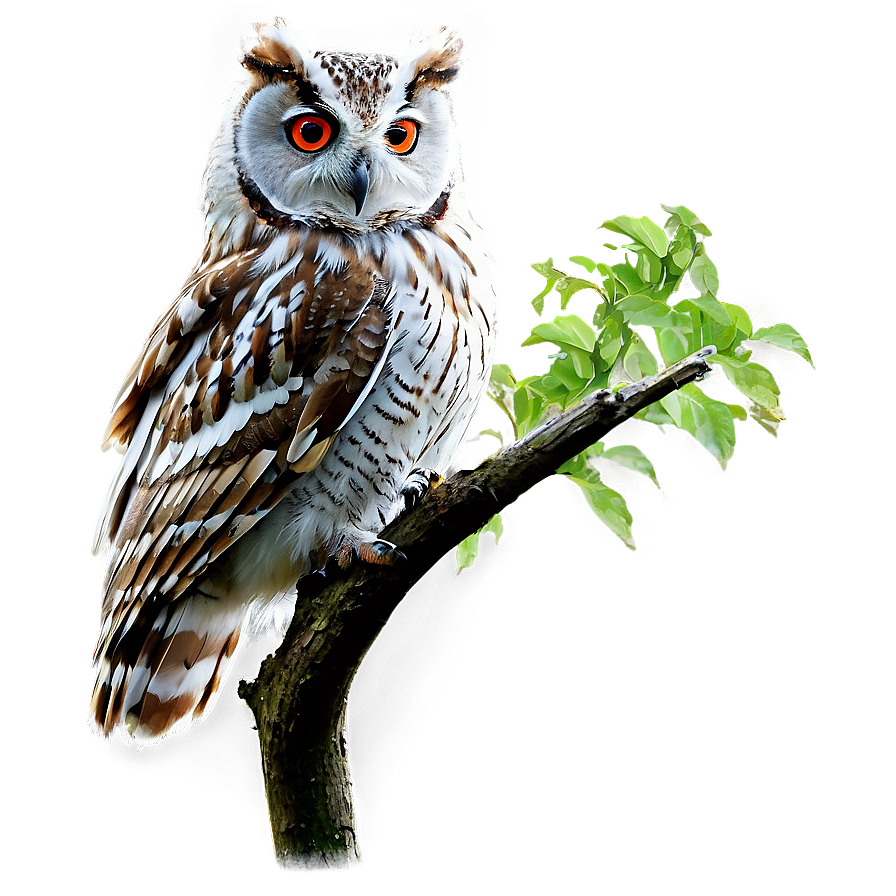 Owl In Forest Png 05062024 PNG