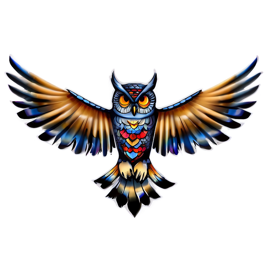 Owl Tattoo Design Png Iol10 PNG