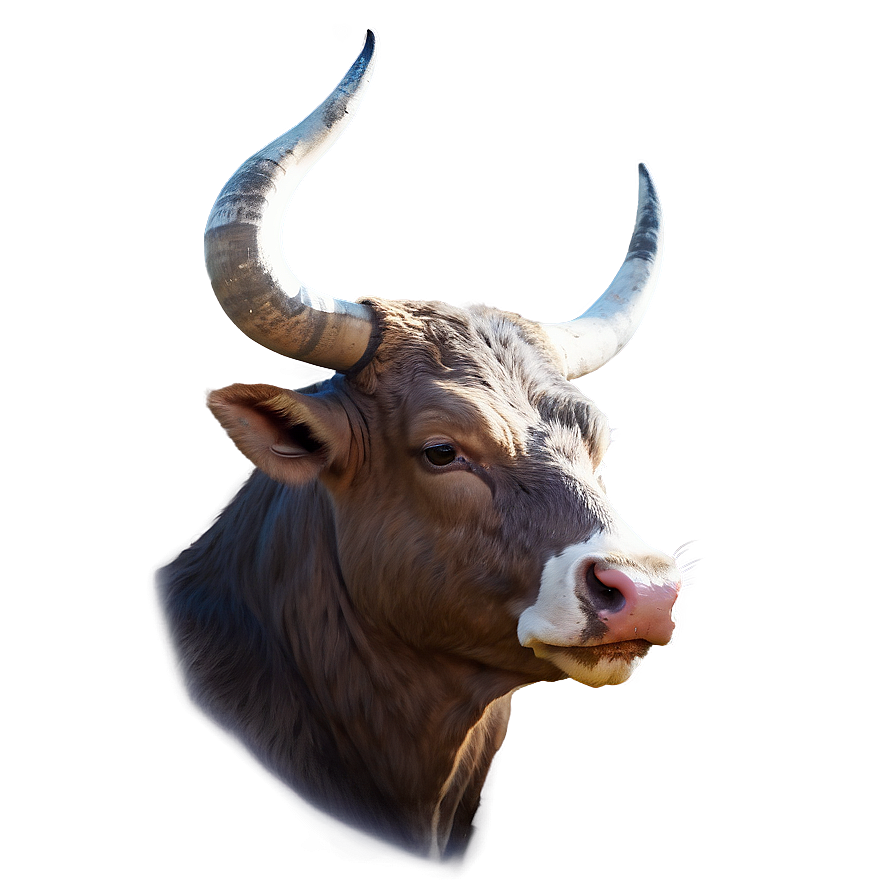 Download Ox Head Illustration Png 25 | Wallpapers.com