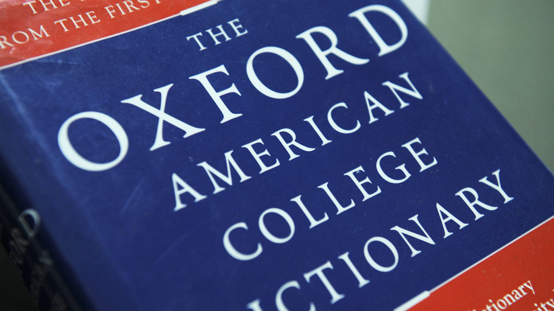 Oxford American College Dictionary Wallpaper