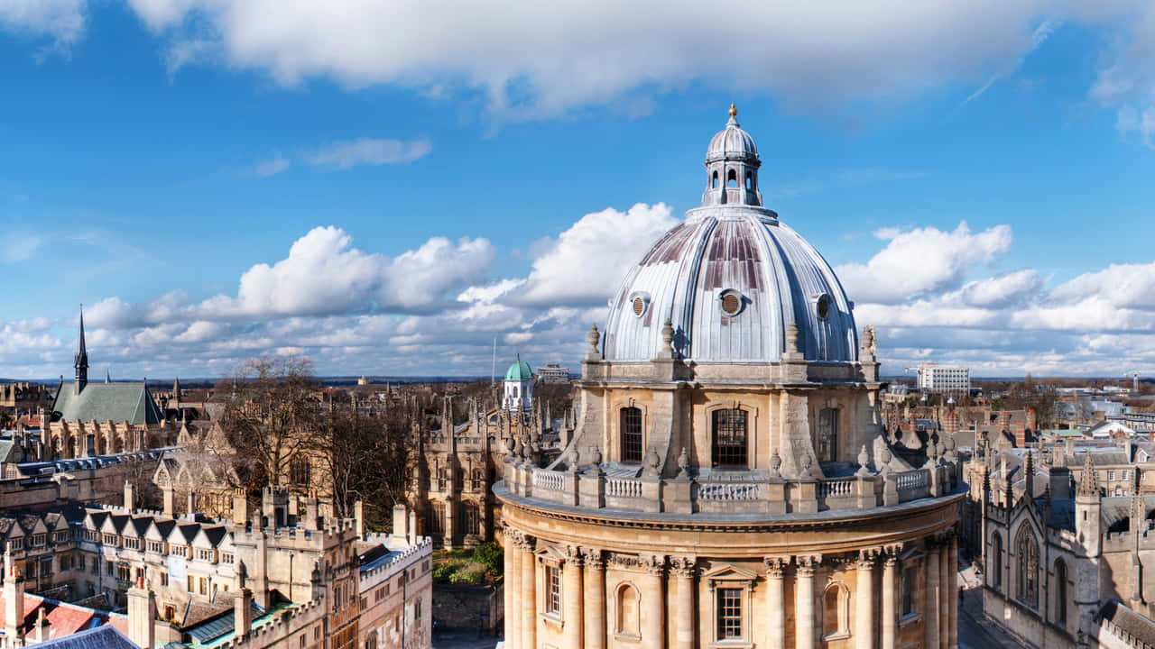 Oxford Skyline Radcliffe Camera Wallpaper