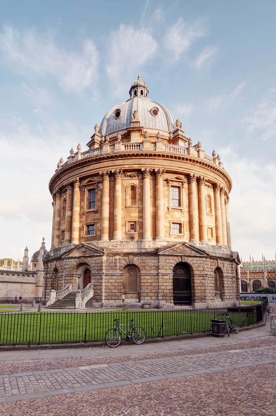 Oxford University Afternoon Radcliffe Camera Wallpaper