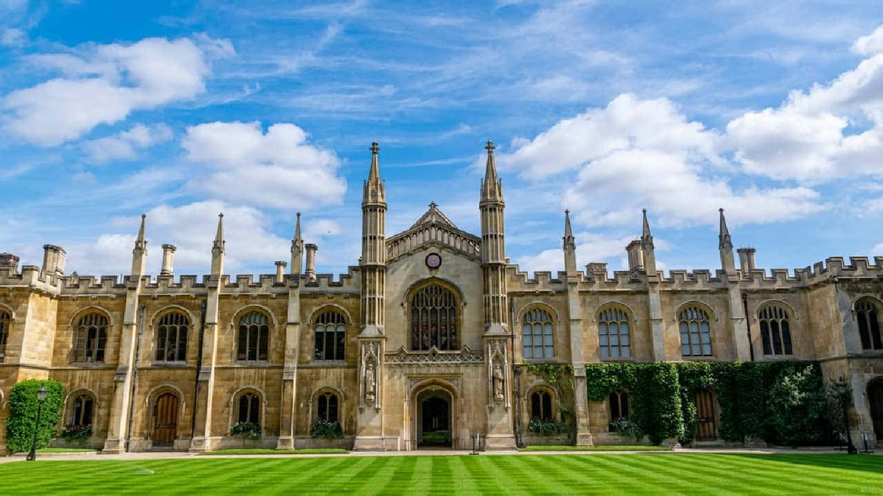 Oxford University College Architecture Wallpaper