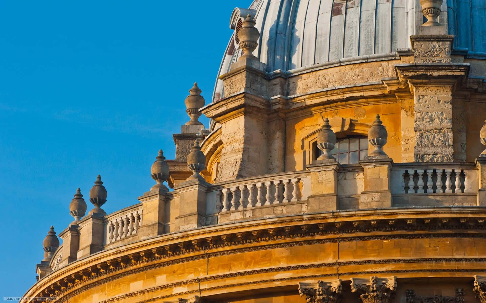 Oxforduniversity Radcliffe Camera Roof (techo De La Radcliffe Camera De La Universidad De Oxford) Fondo de pantalla