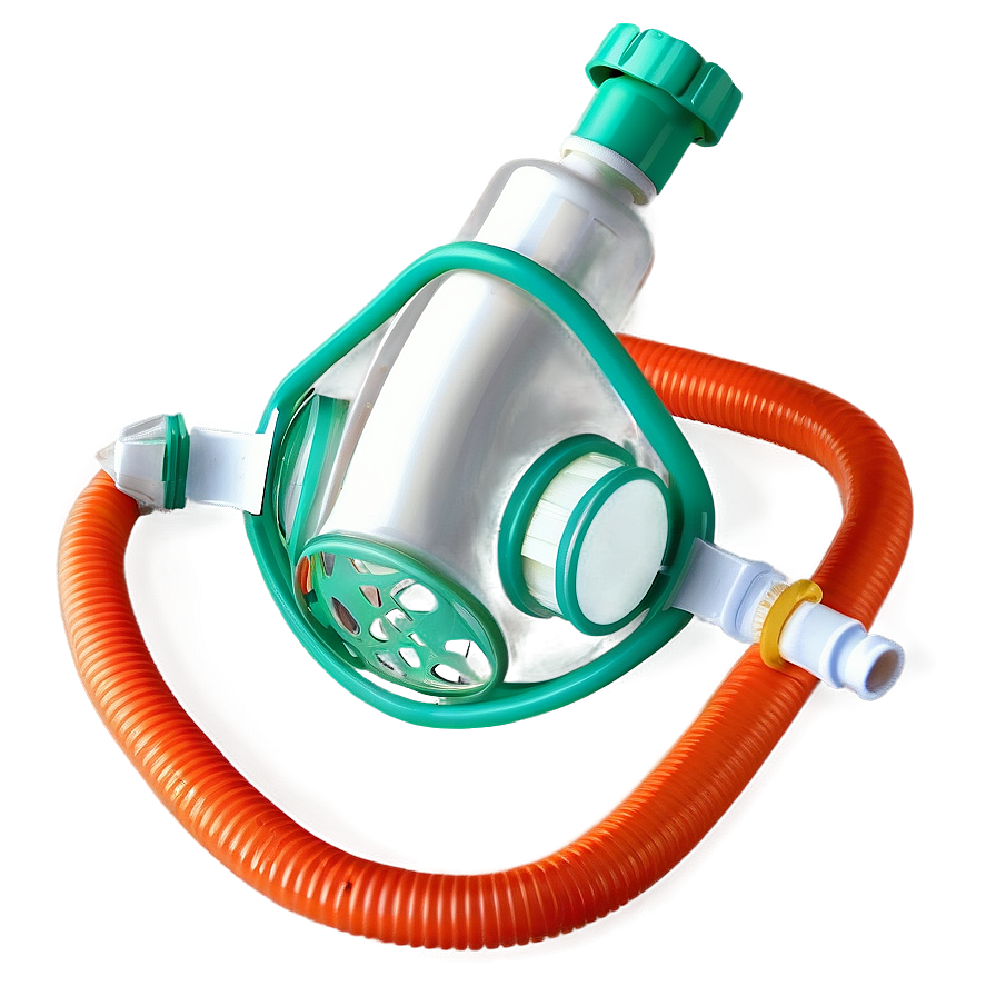 Oxygen Mask With Filter Png Onw PNG