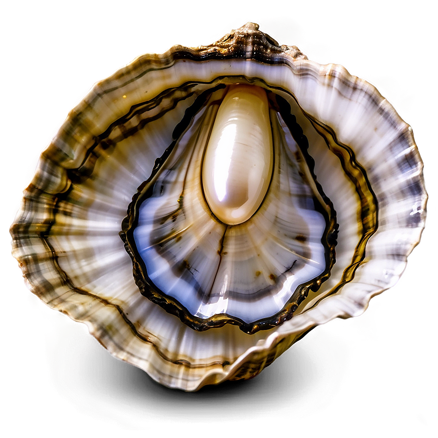 Oyster Shell With Pearl Png Hkc PNG