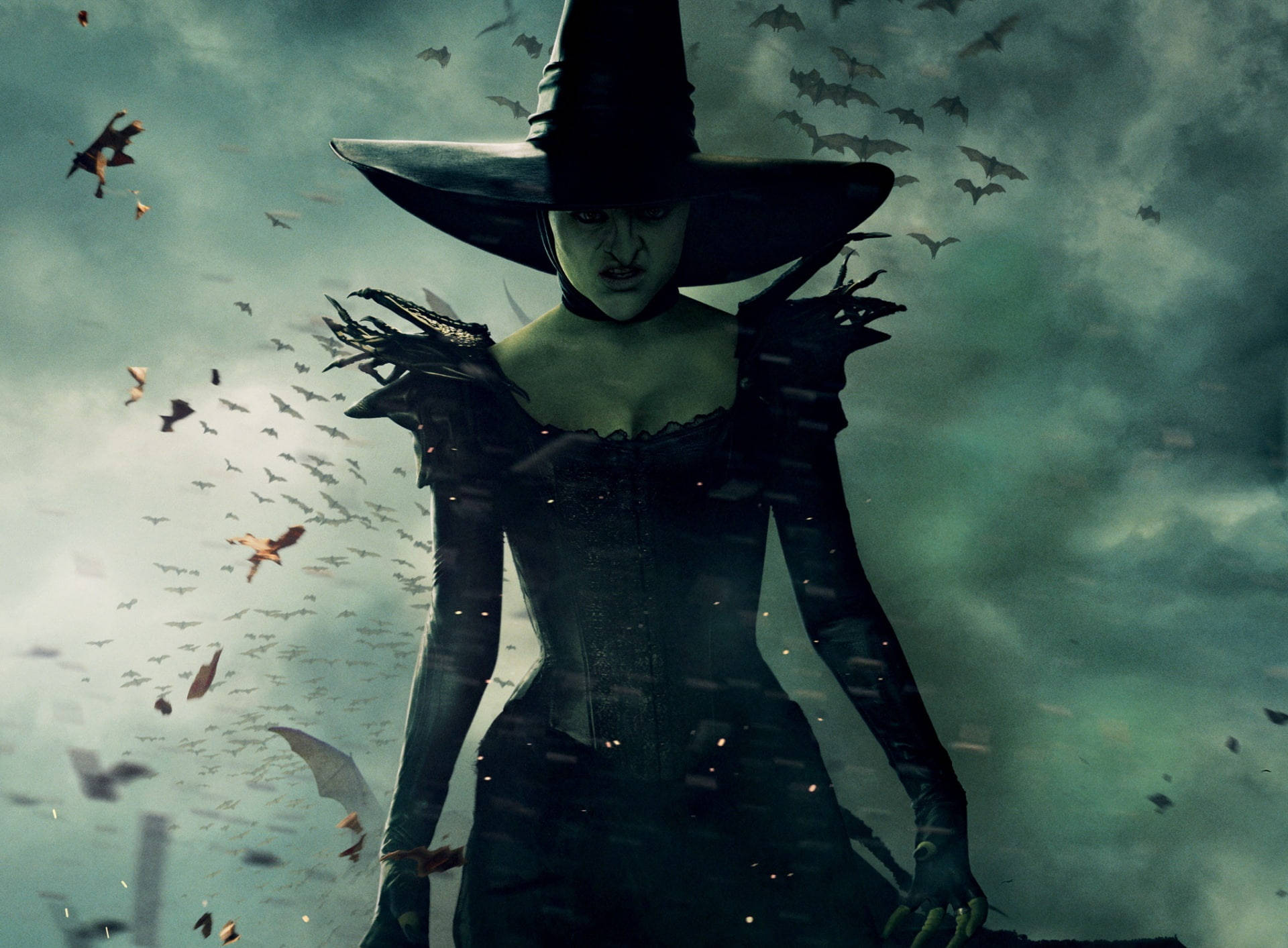 Oz The Great And Powerful Witch Of The West Background