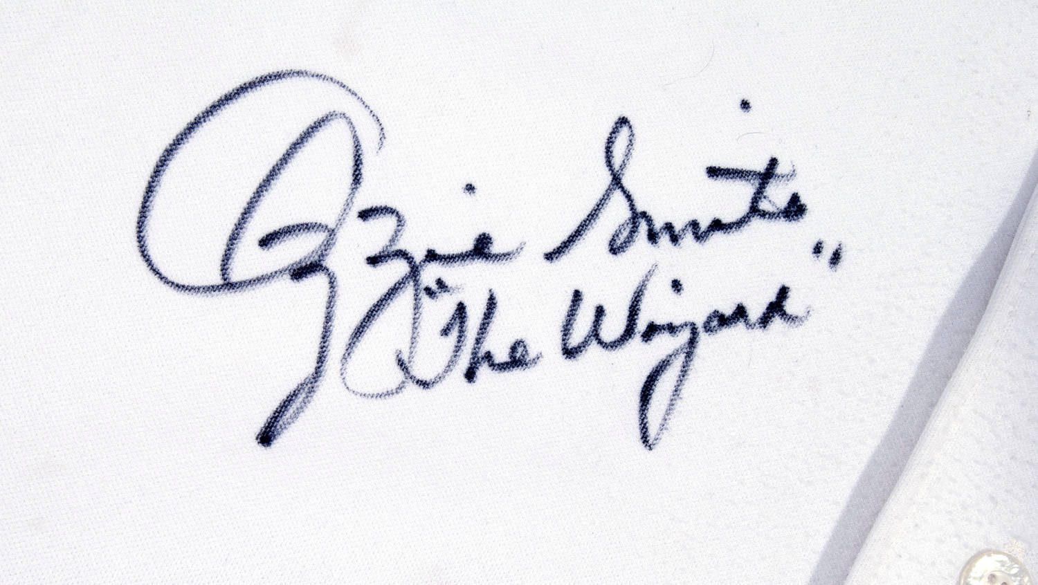 Ozzie Smith Signature Wallpaper