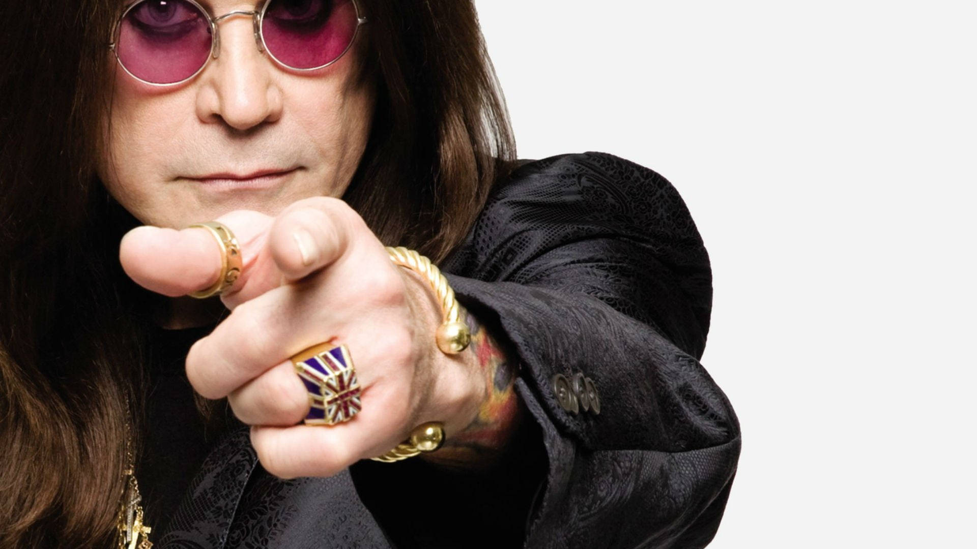 Ozzy Osbourne Pointing Picture