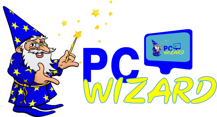 P C Wizard Mascot Magic PNG