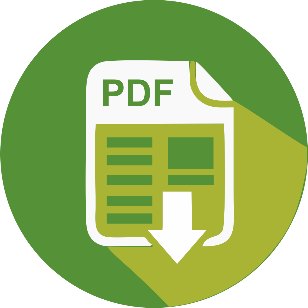 P D F Download Icon PNG