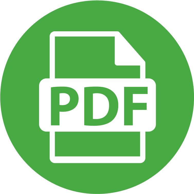 P D F Icon Green Background PNG